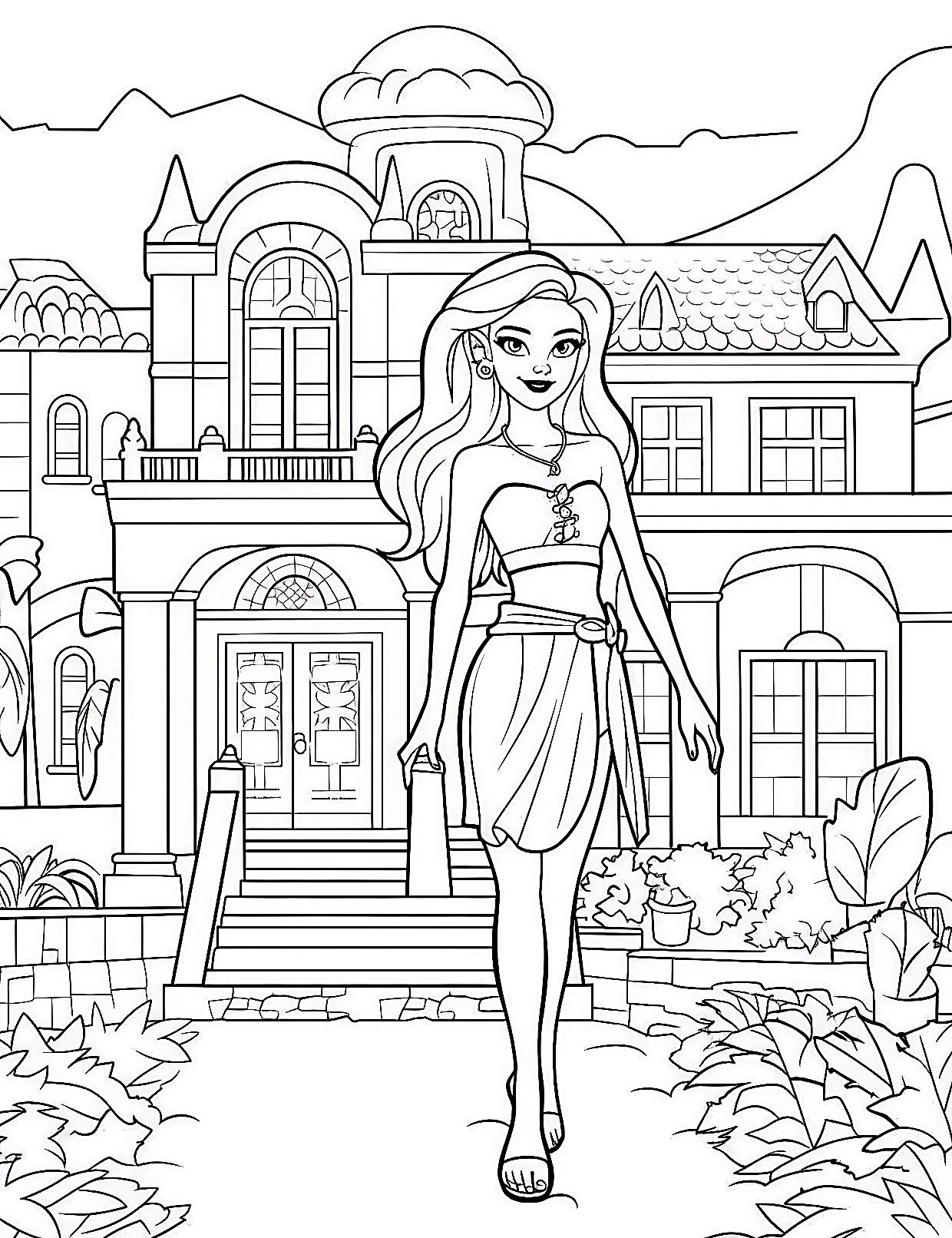 Barbie Coloring Book Vrogue co