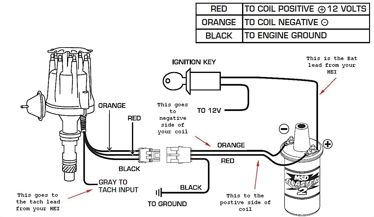 Coil And Distributor Wiring Diagram Autocardesign