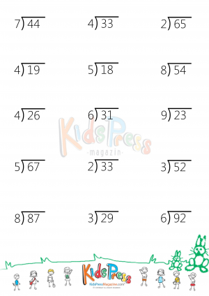Division With Remainders Worksheet KidsPressMagazine