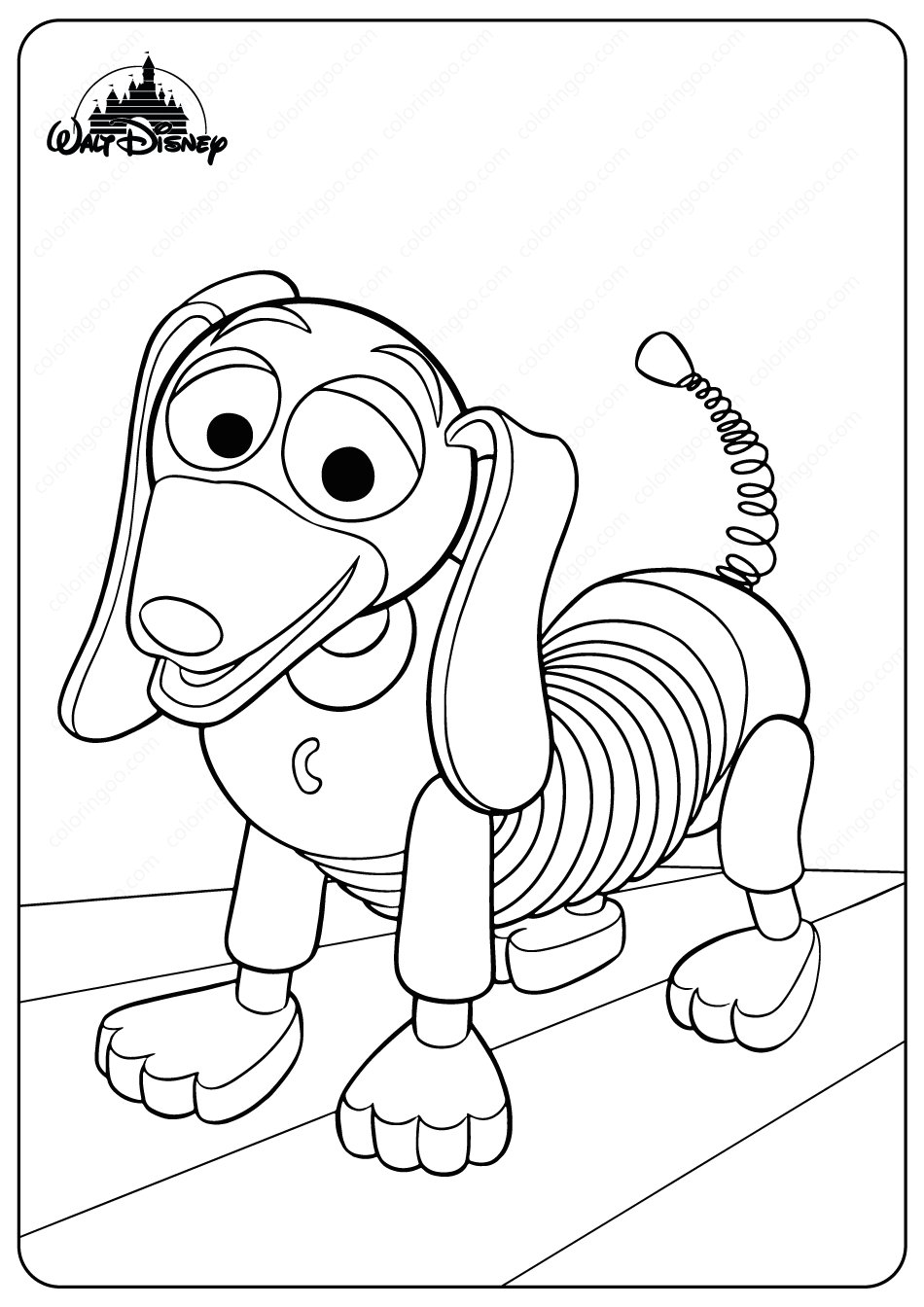 21 Coloring Pages For Kids Disney Toy Story Images Duwa Pixel