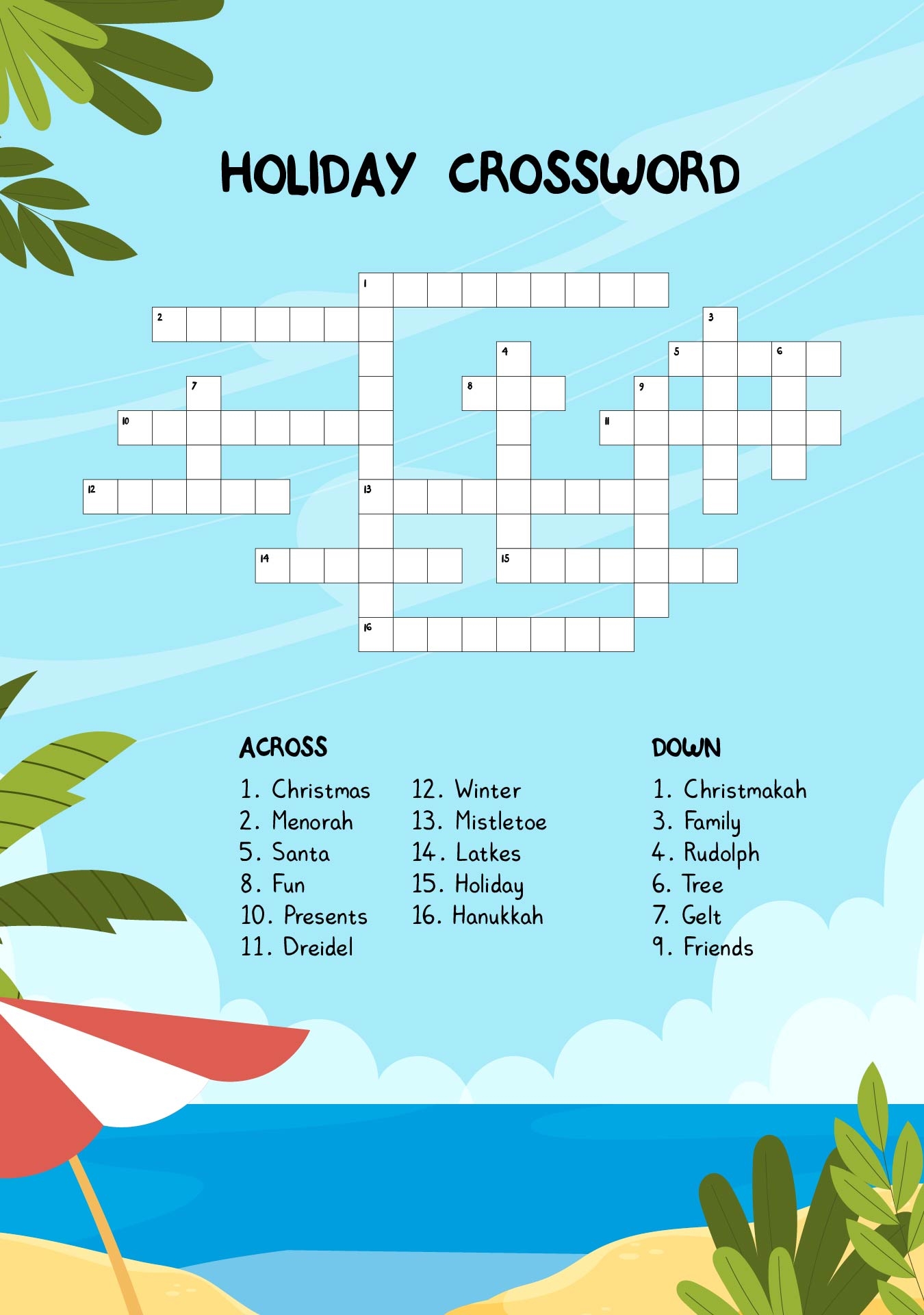 4 Best Images Of Very Easy Crossword Puzzles Printable Free Printable 