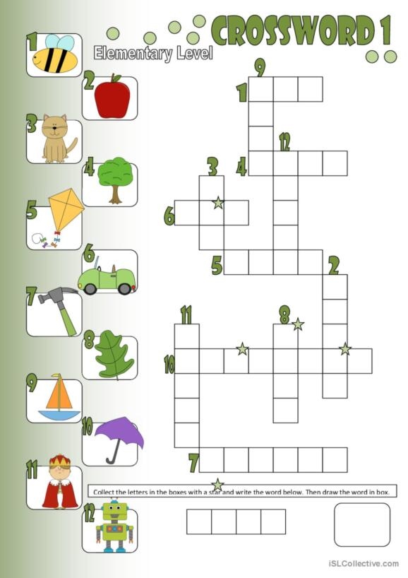 978 Crosswords English ESL Worksheets Pdf Doc