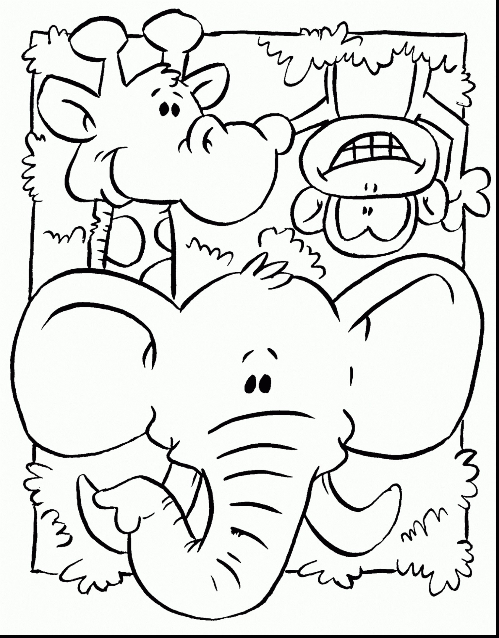Animal Coloring Pages Best Coloring Pages For Kids