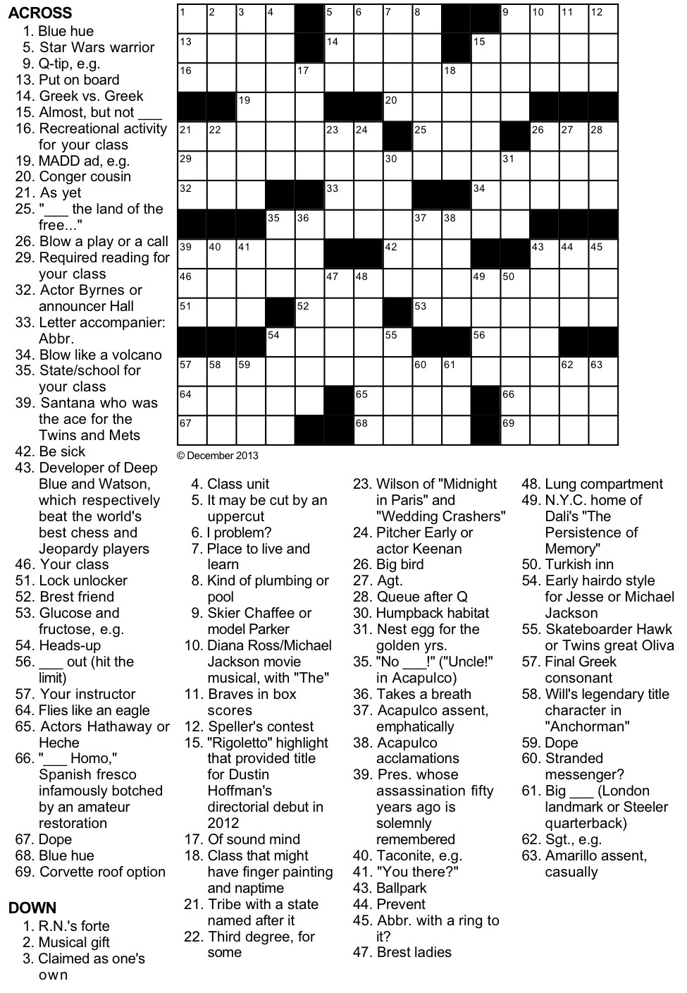 Best Crosswords Printable Printable Word Searches