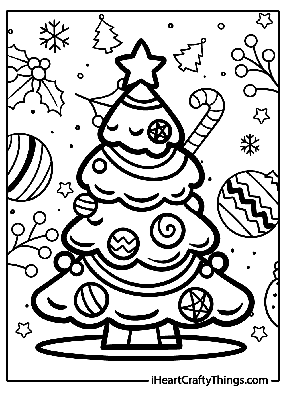 Christmas Coloring Pages For Kids Printable