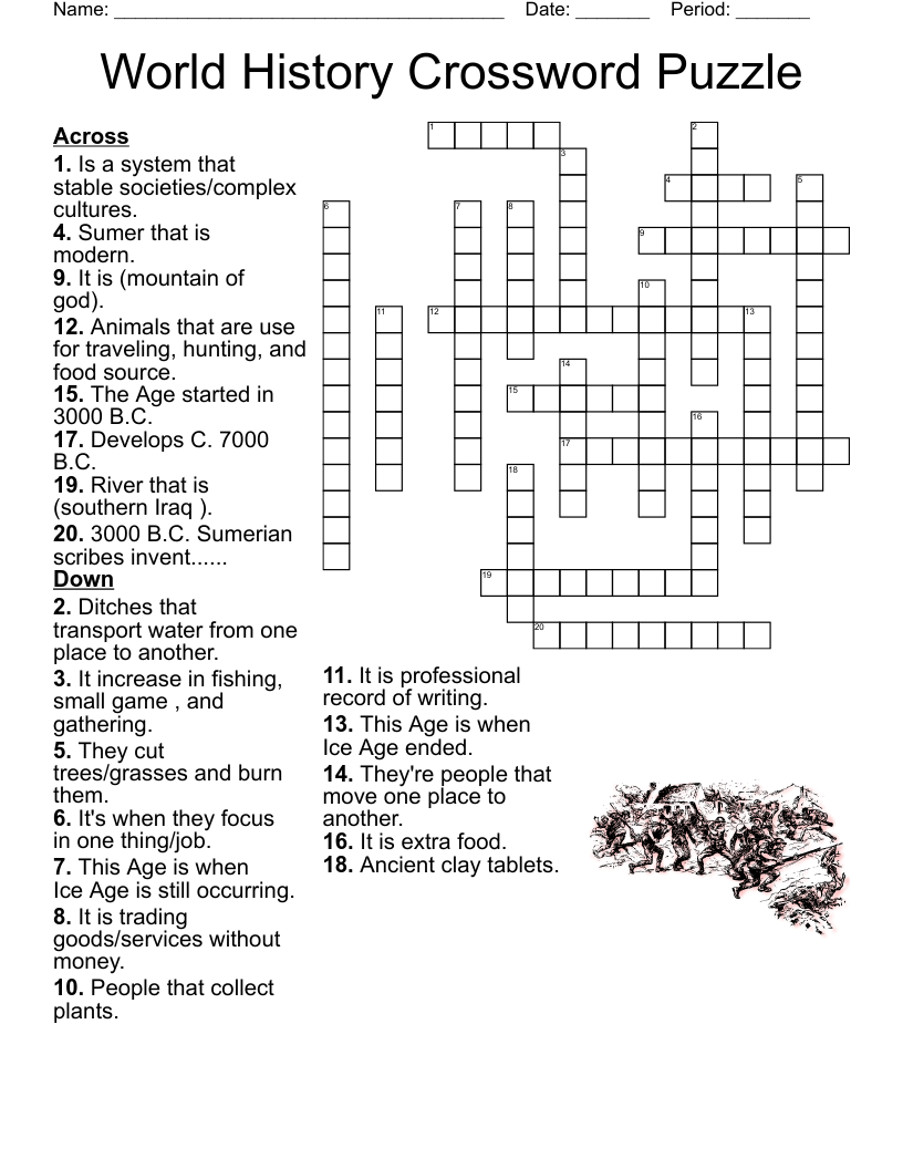 Crossword Puzzles And Answers Printable Printable Free Templates