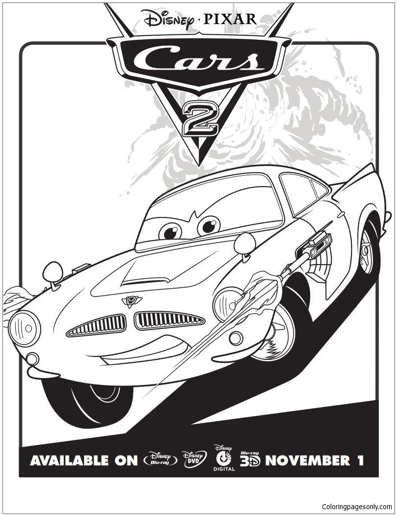 Coloring Pages For Kids Disney Cars