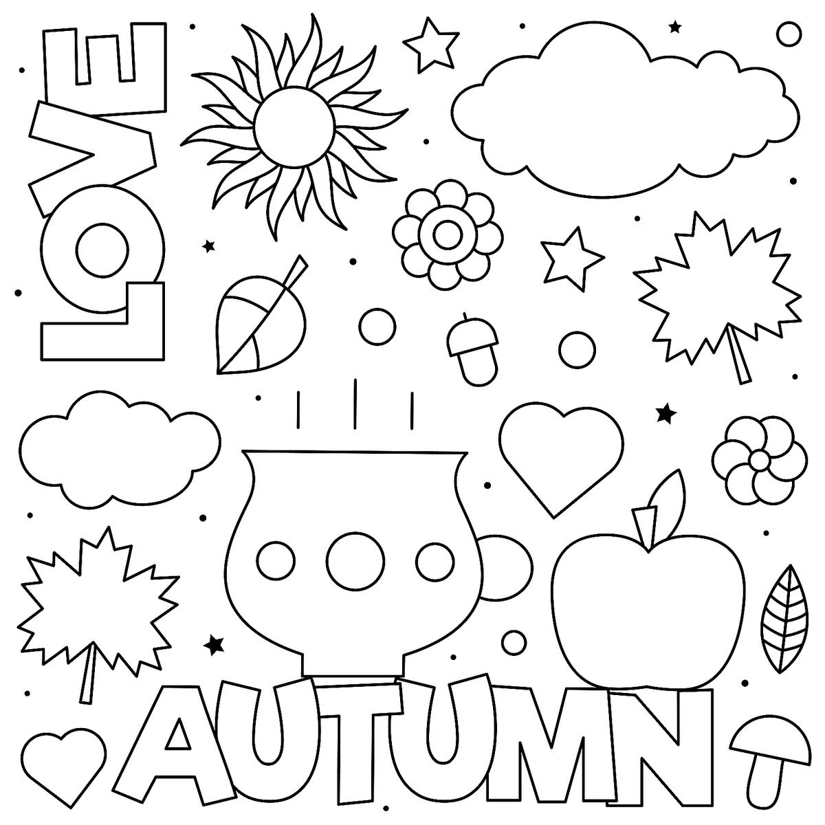 Fall Coloring Pages 10 Free Printable Autumn Coloring Pages For Kids 