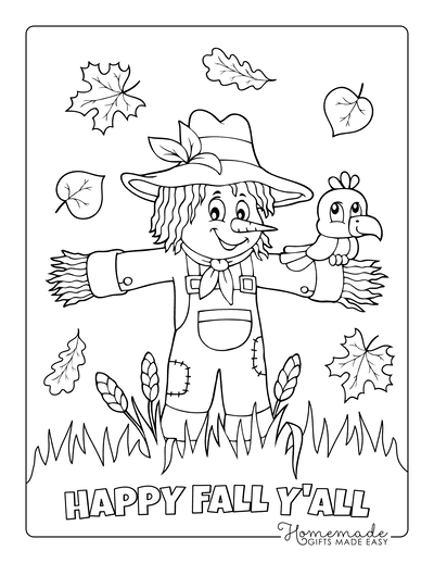 Fall Coloring Pages 47 Free Printables For This Autumn Free Printable 