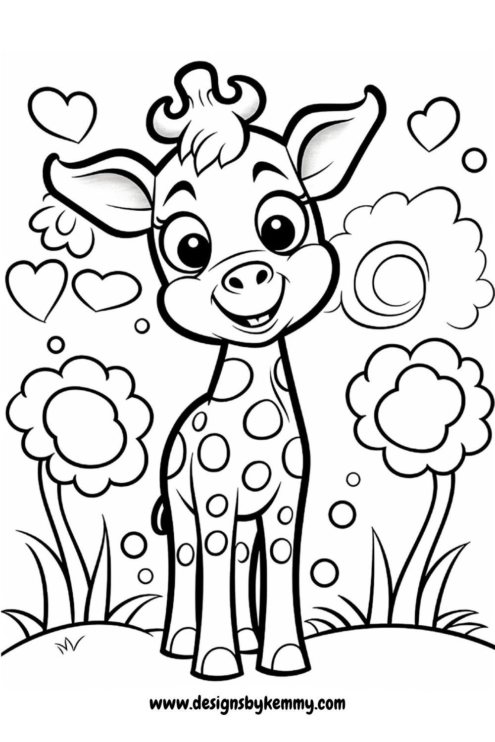 Free Animal Coloring Page Cute Animals Coloring Pages Designs By 