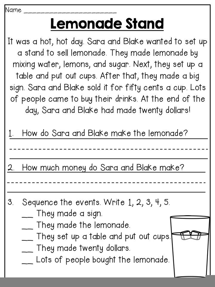 Free Printable 2nd Grade Worksheets Printable Worksheets
