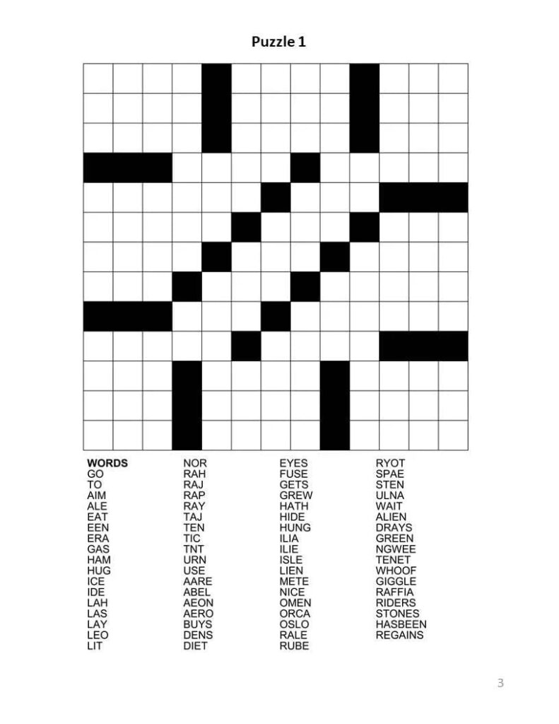 Free Printable Codeword Puzzles Printable JD