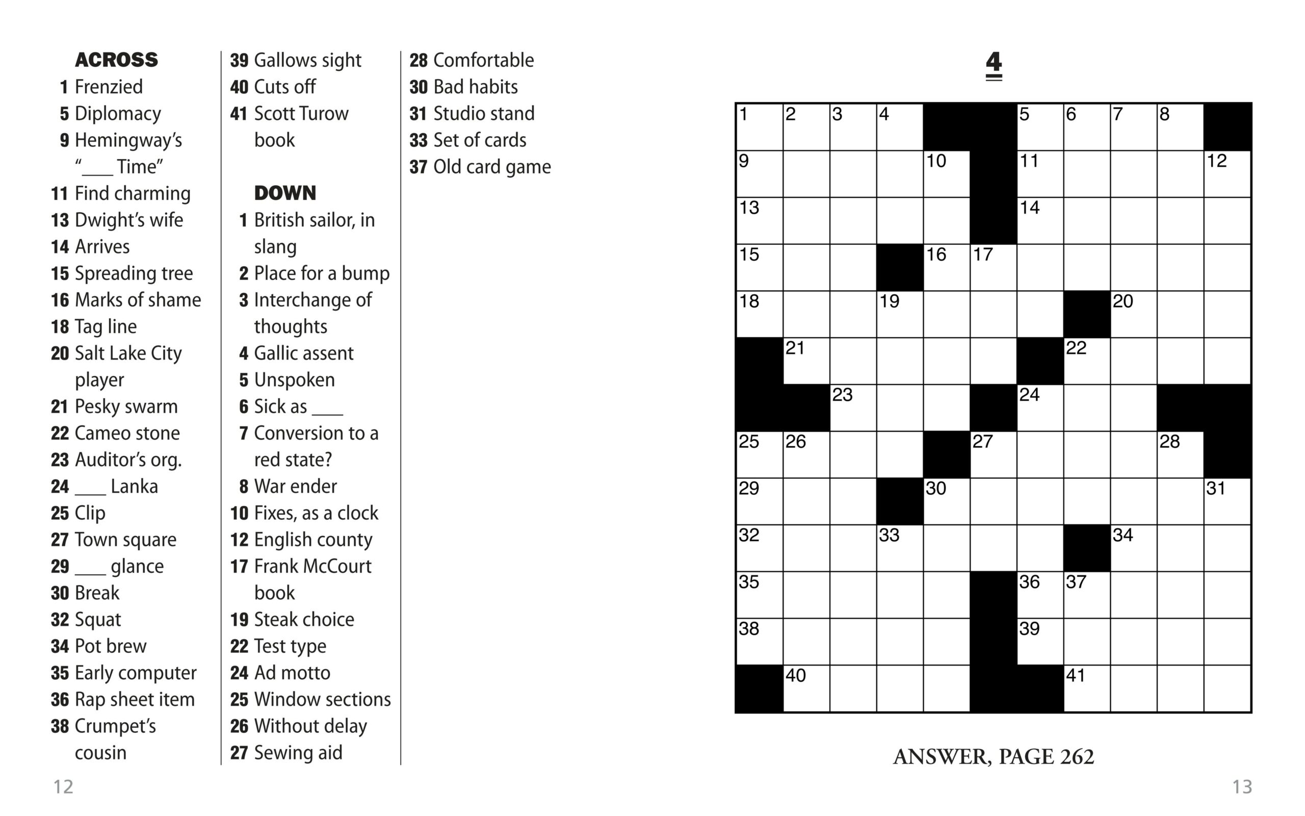 Free Printable Crossword Puzzles By Thomas Joseph Download Free 