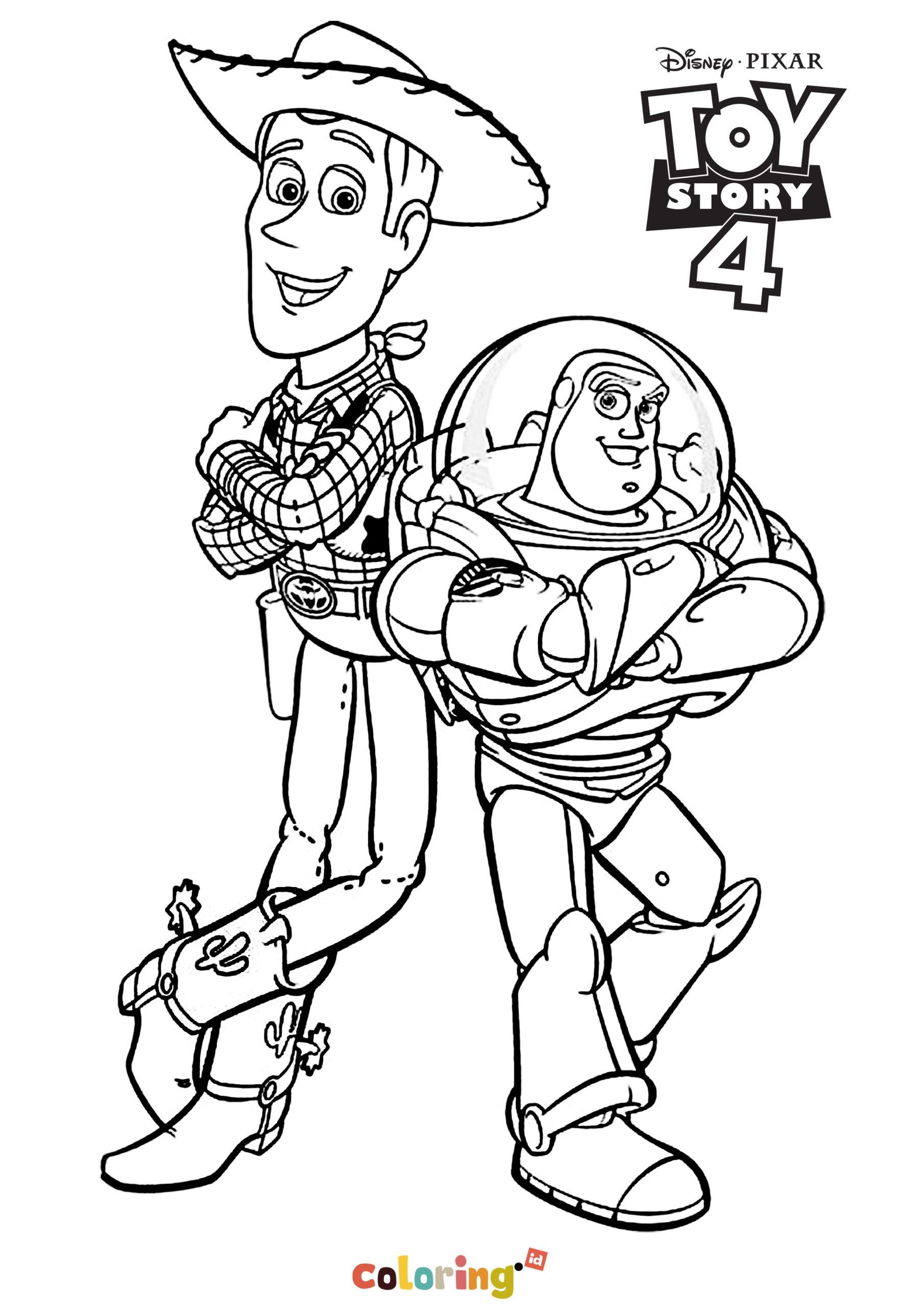 Coloring Pages For Kids Disney Toy Story