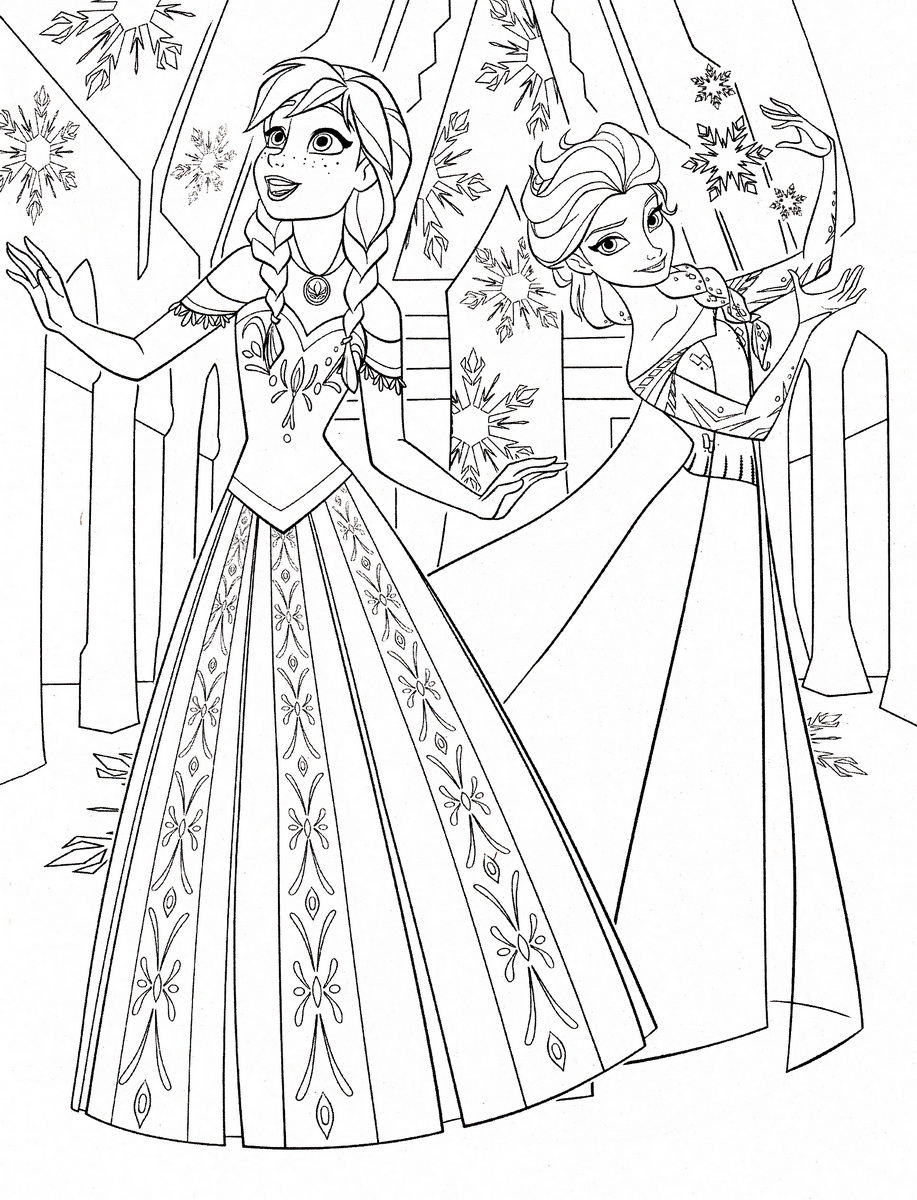 Frozen To Print For Free Frozen Kids Coloring Pages
