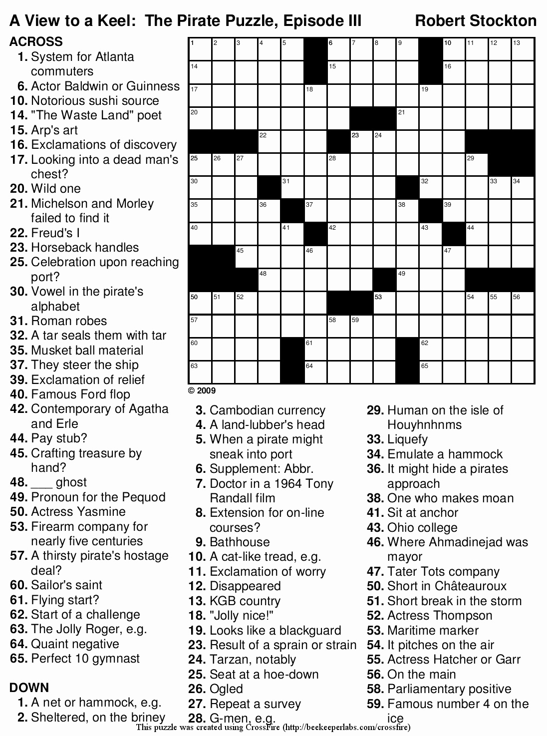 La Times Printable Sunday Crossword Puzzle