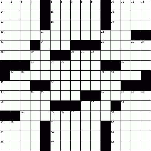 OnlineCrosswords Free Daily Crossword Puzzles