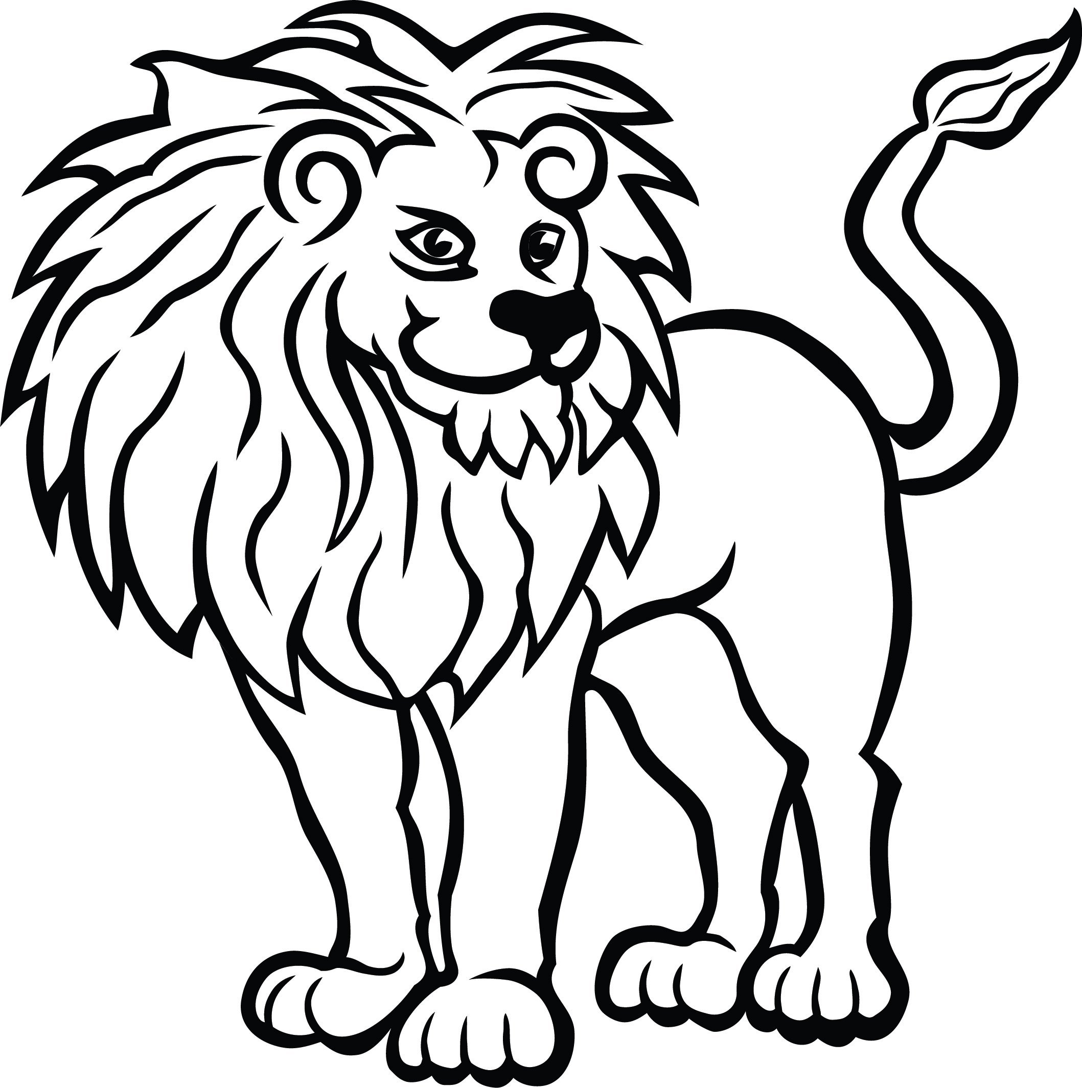Printable Coloring Pages Of Lions Web Please Enjoy Our Free Printable 