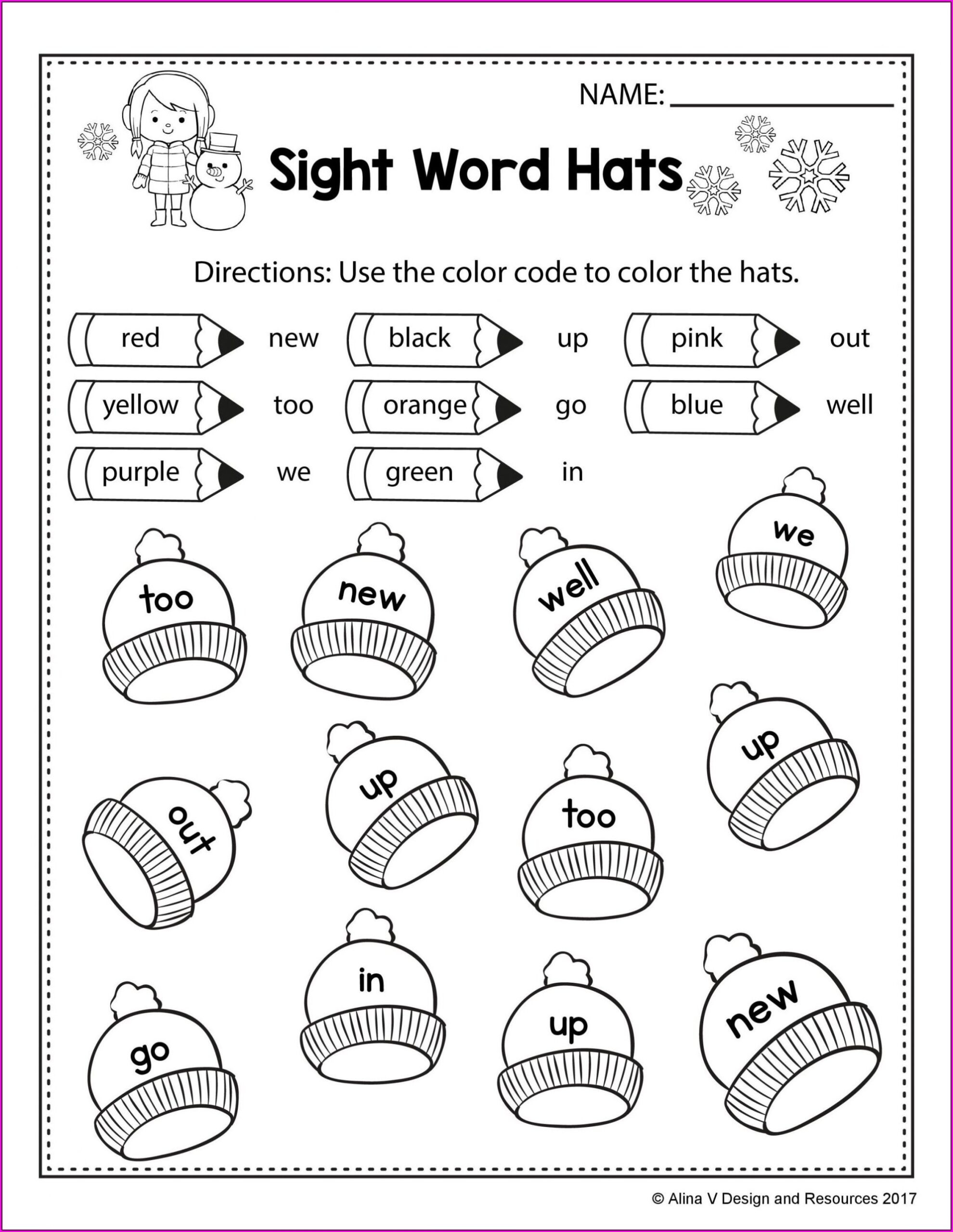 Printable Worksheets For Kids Grade 2