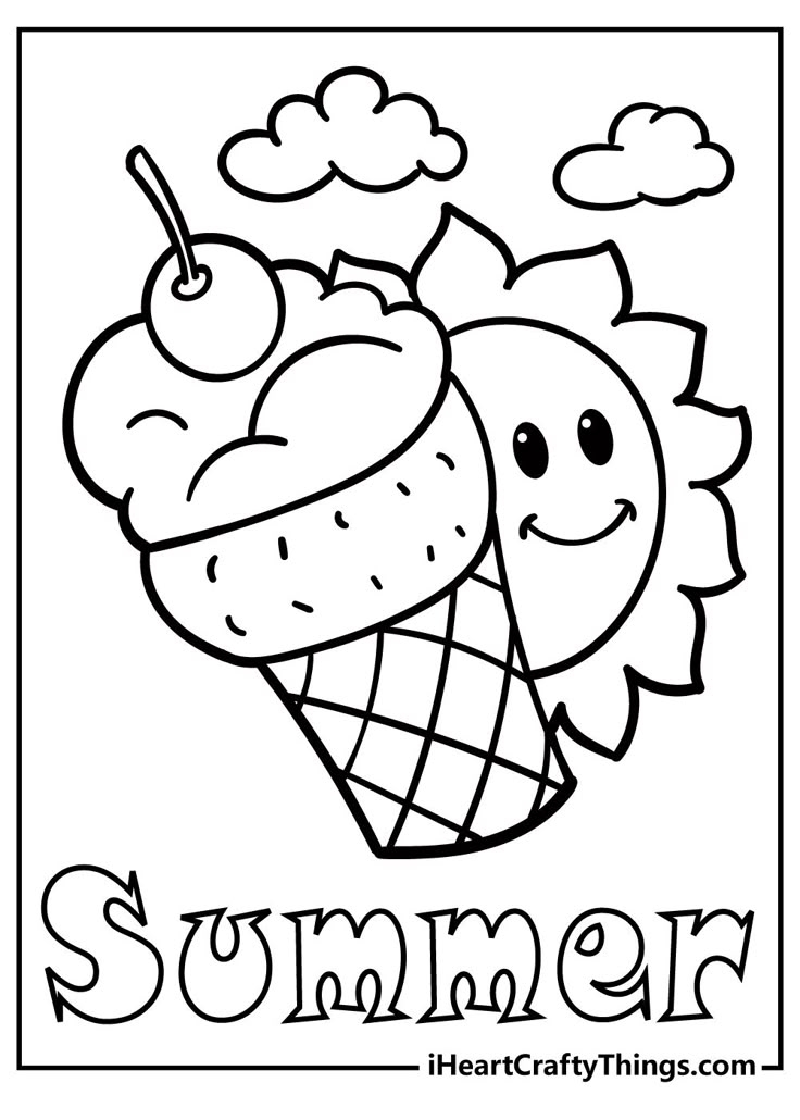 Summer Coloring Pages Summer Coloring Sheets Cool Coloring Pages 
