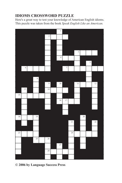  View 45 Free Crossword Puzzle Maker Pdf