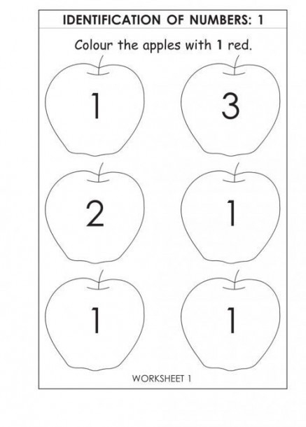 1 Year Old Worksheets Alphabet