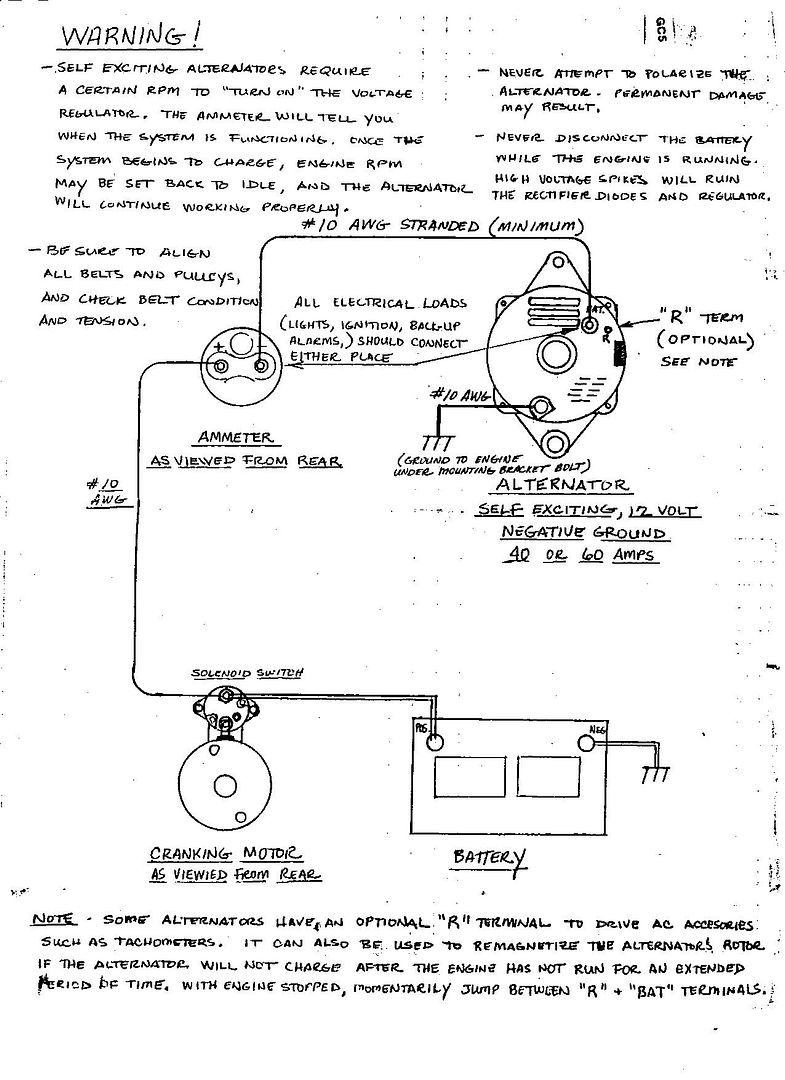 10si Alternator Wiring Diagram