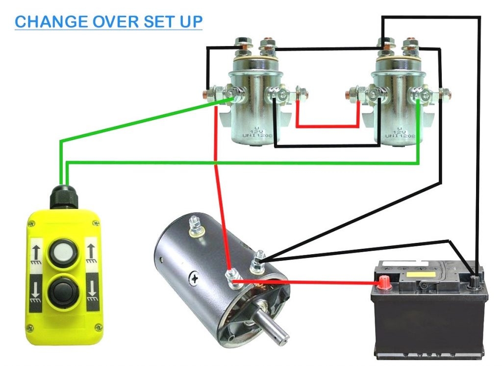 12 Volt Winch Solenoid Wiring Diagram Manual E Books 12 Volt Winch 
