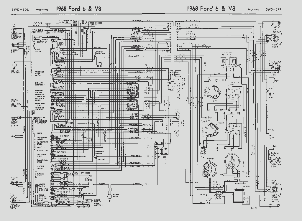 1971 Ford Mustang Wiring Diagram