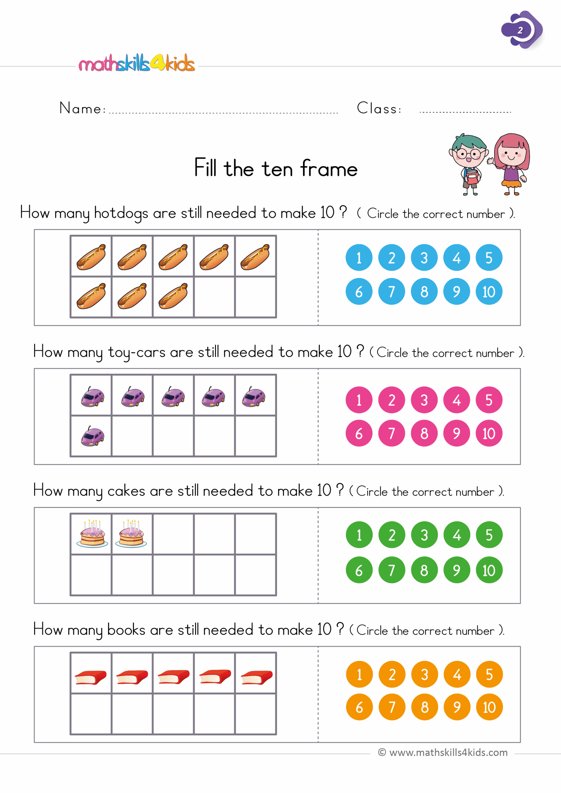 1St Grade Math Worksheets Printable