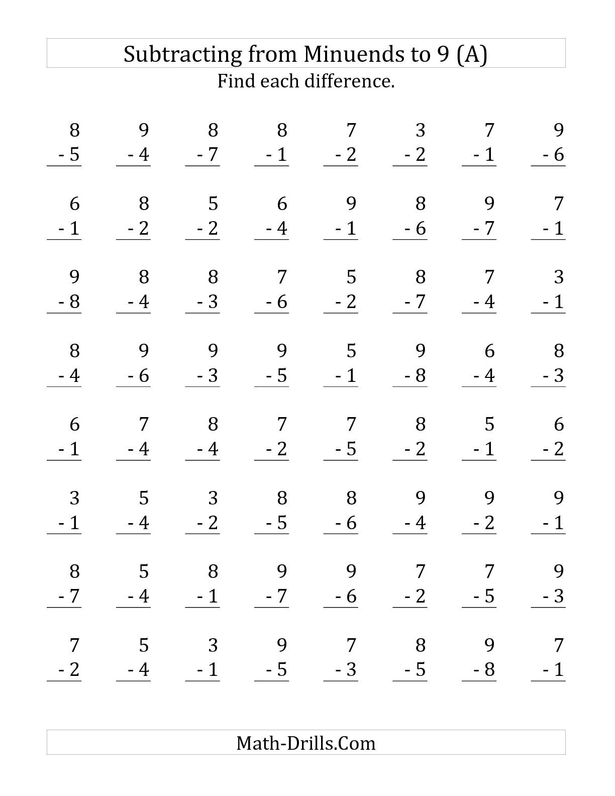 20 Math Facts Worksheets Worksheets Decoomo