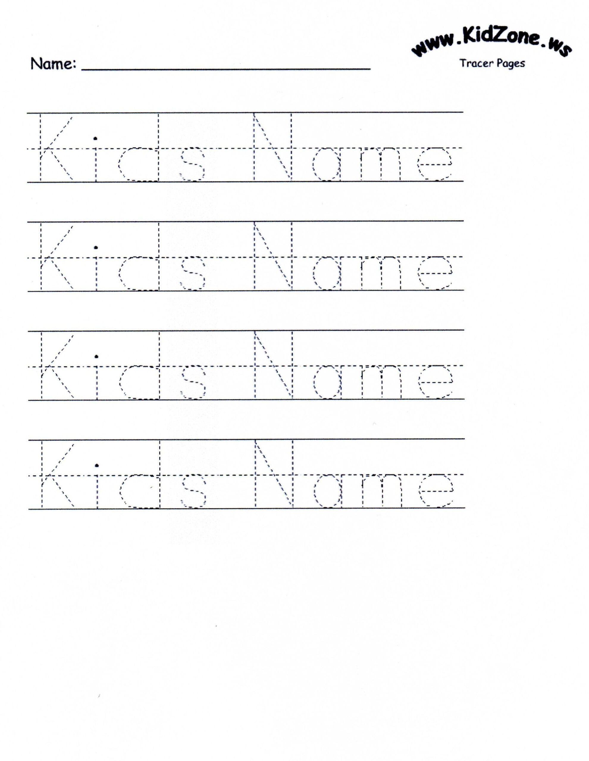 20 Trace Your Name Worksheet Worksheets Decoomo