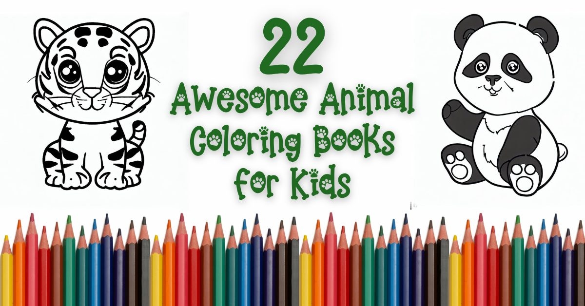 21 Awesome Animal Coloring Books For Kids TinyBrilliantHumans
