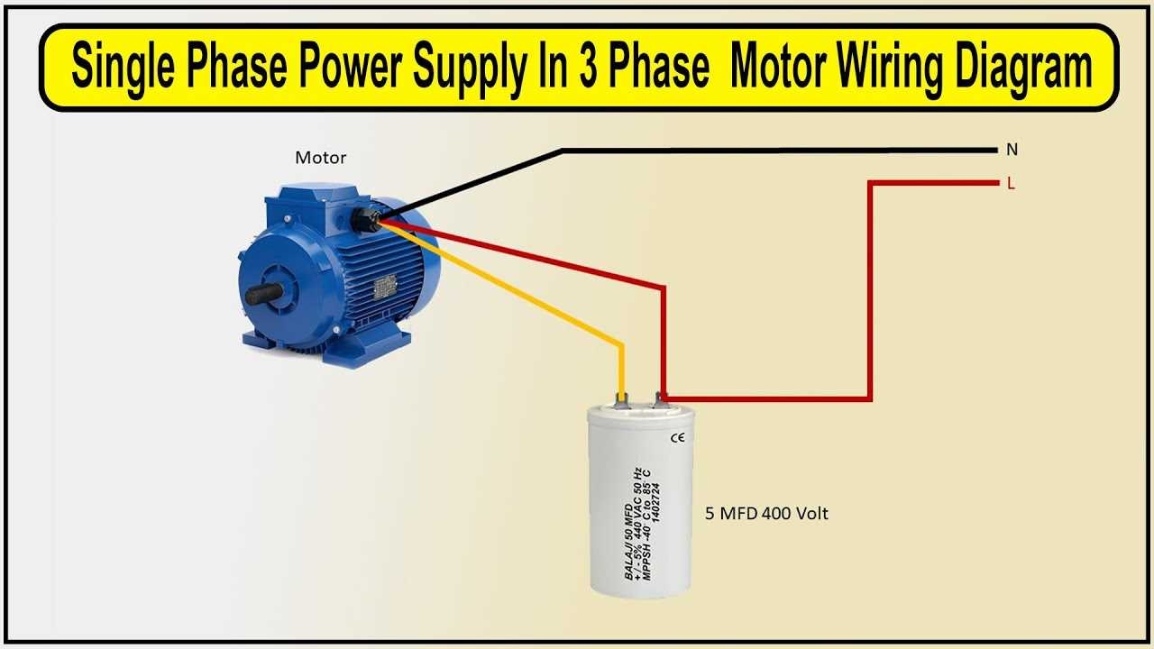 3 Phase Motor Wiring Diagram Explained For Beginners
