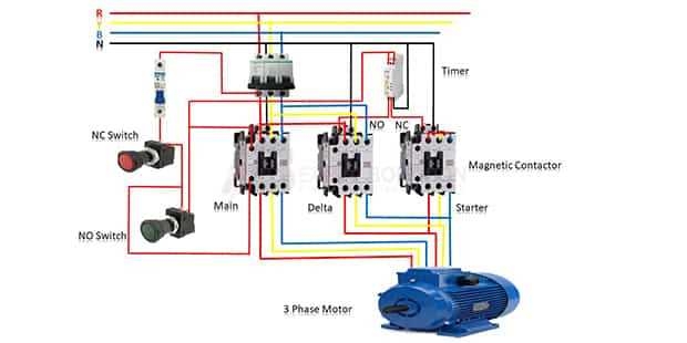 3 Phase Motor Wiring Diagram Explained For Beginners