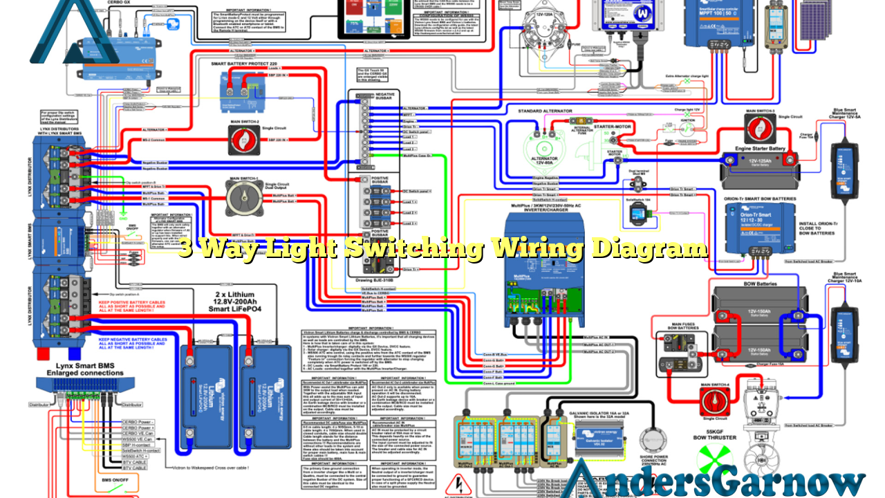 3 Way Light Switching Wiring Diagram AndersGarnow