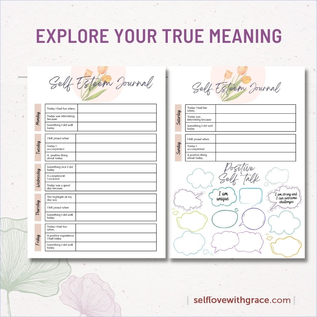 30 Self Esteem Worksheets To Print Kitty Baby Love Worksheets Library