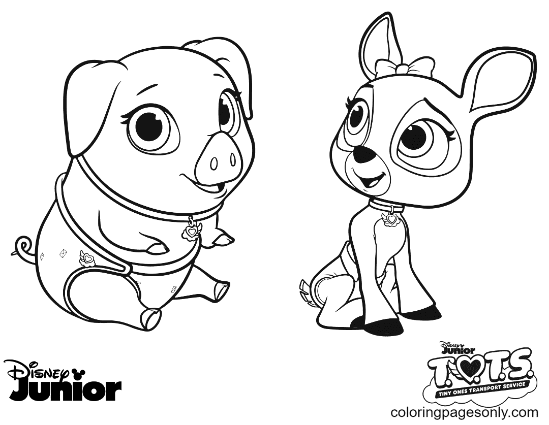 30 TOTS Coloring Pages ColoringPagesOnly