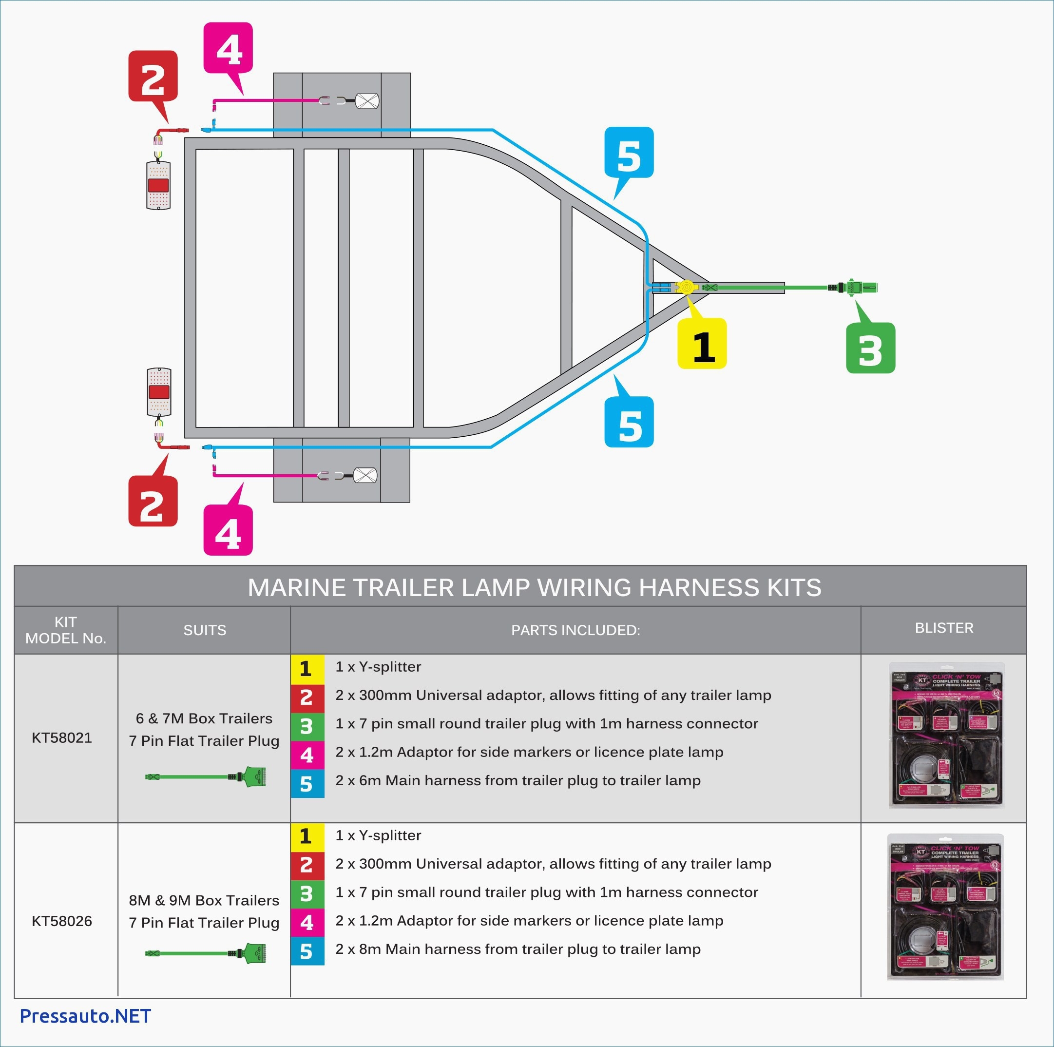 4 Way Trailer Wiring Diagram Cadician 39 s Blog