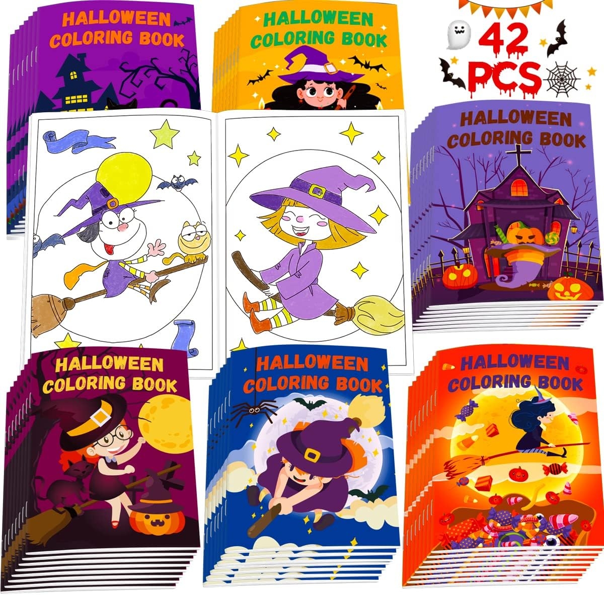 42 Pack Coloring Books The Coloring Inn