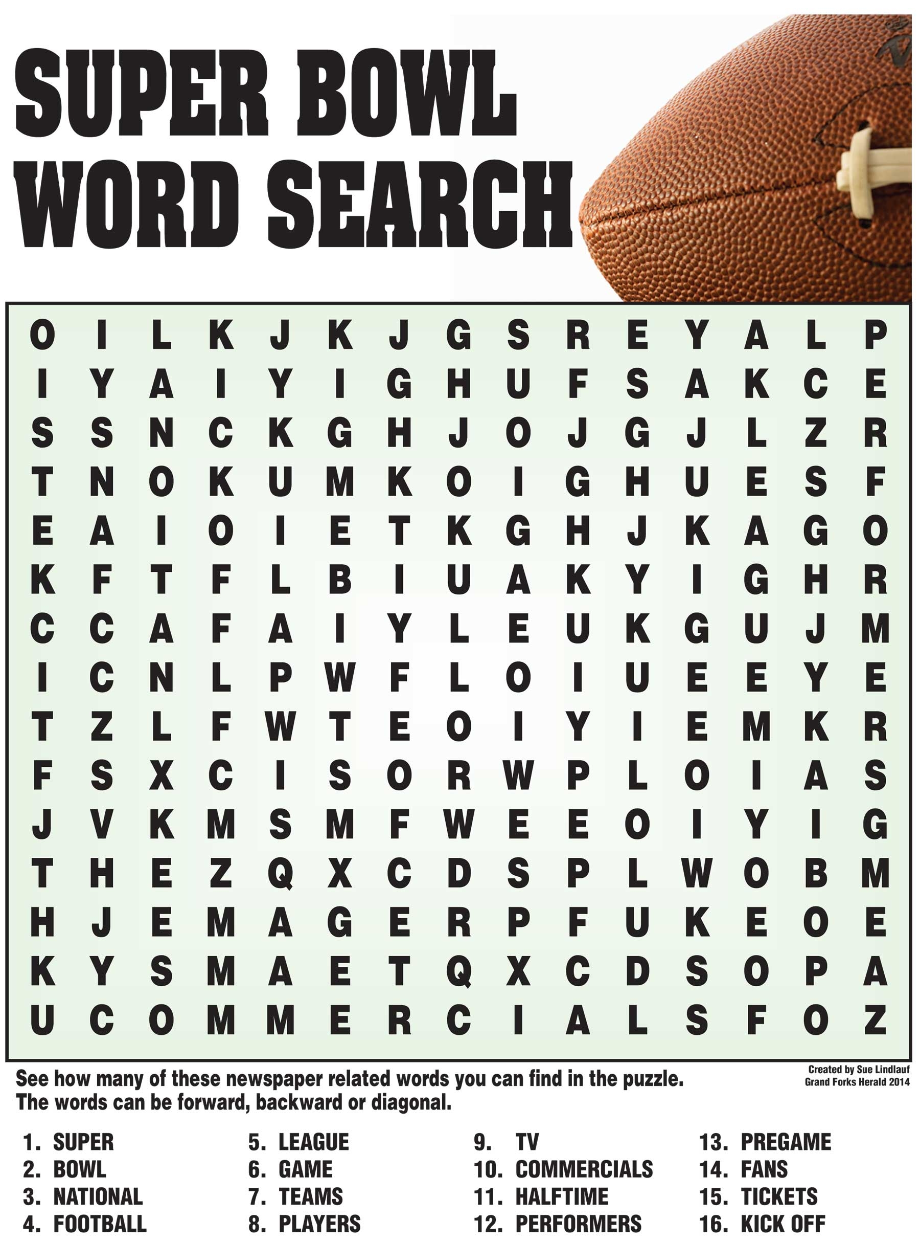 5 Best Images Of Super Bowl Printable Puzzles Super Bowl Word Search 