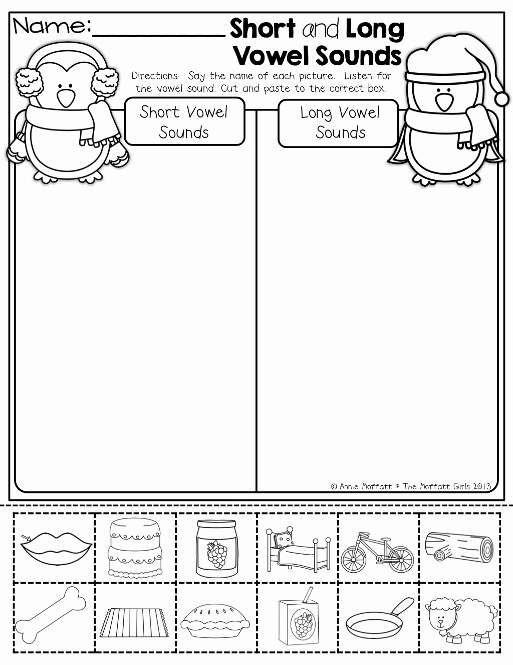 50 Short And Long Vowel Worksheet