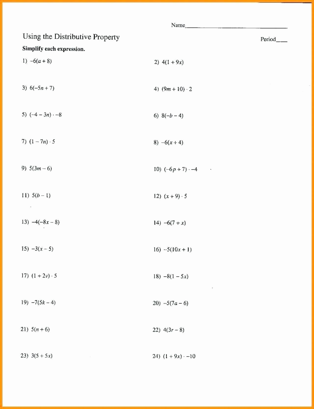 50 Solving Linear Inequalities Worksheet