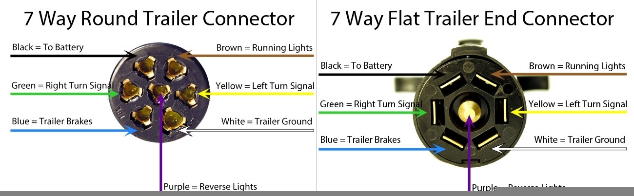 7 Way Round Trailer Plug Wiring Diagram Wiring Diagram