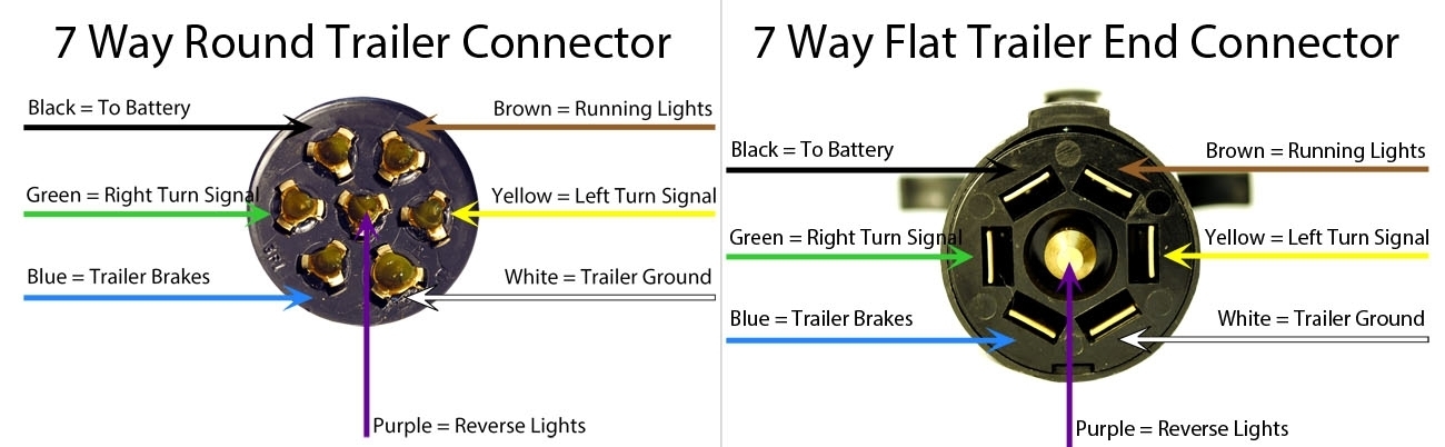 7 Way Round Trailer Plug Wiring Diagram Wiring Diagram
