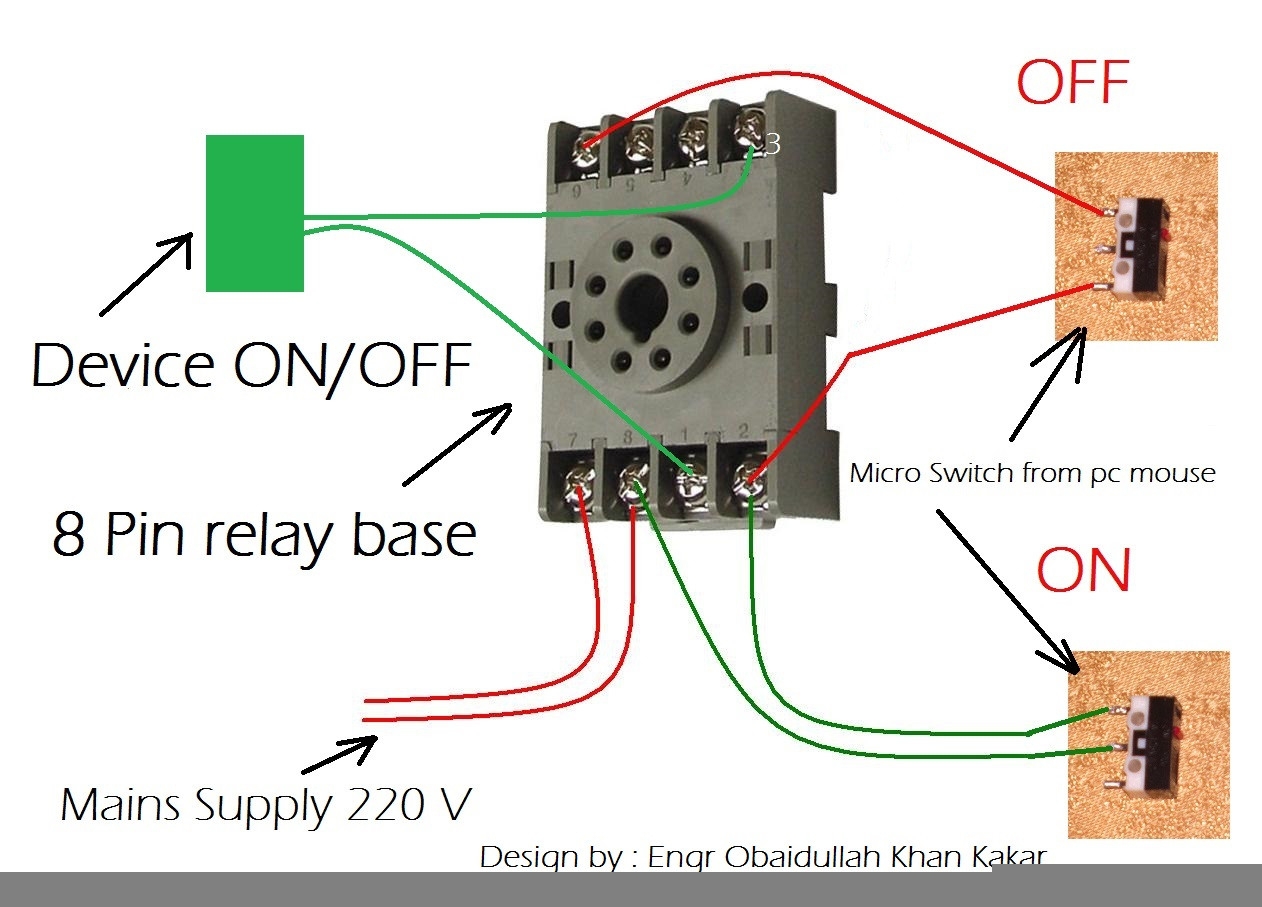 8 Pin Relay Wiring Diagram Wiring Diagram