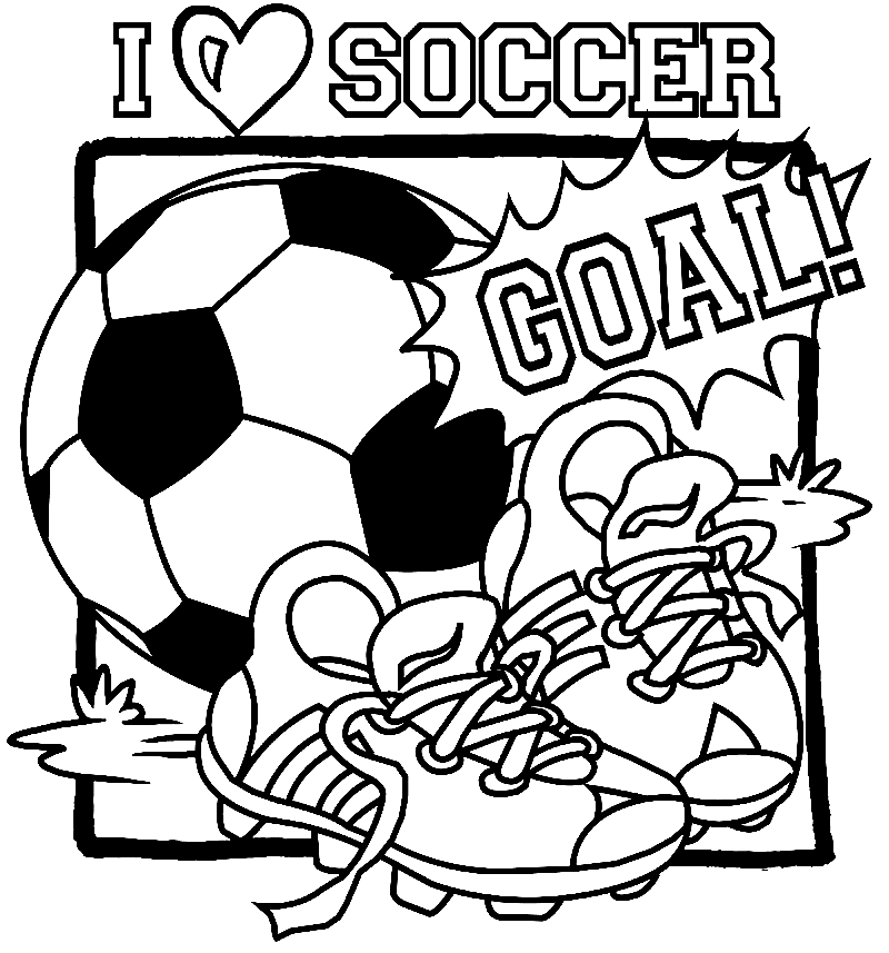 80 Soccer Coloring Pages ColoringPagesOnly