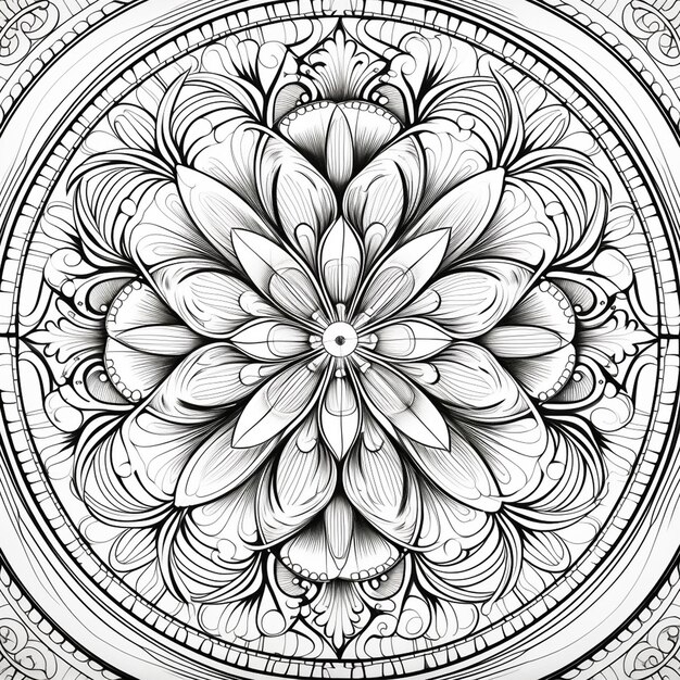 Amazon Colouring Books For Adults Premium AI generated Image