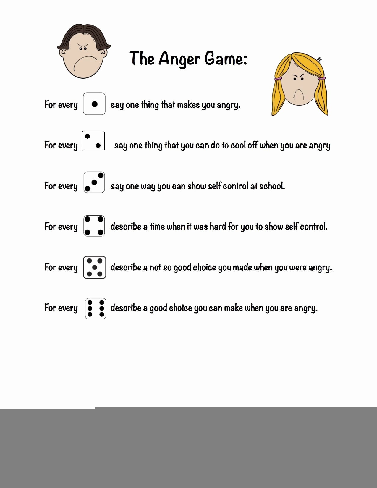 Anger Management Activity Worksheet Anger Management Worksheets