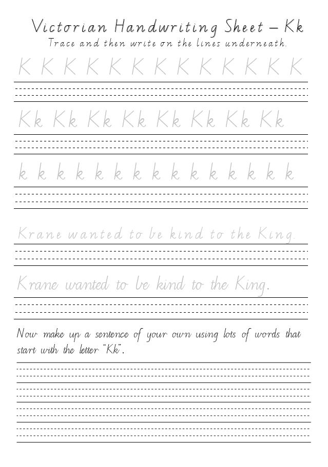 Australian Cursive Handwriting Worksheets Worksheets For Kindergarten